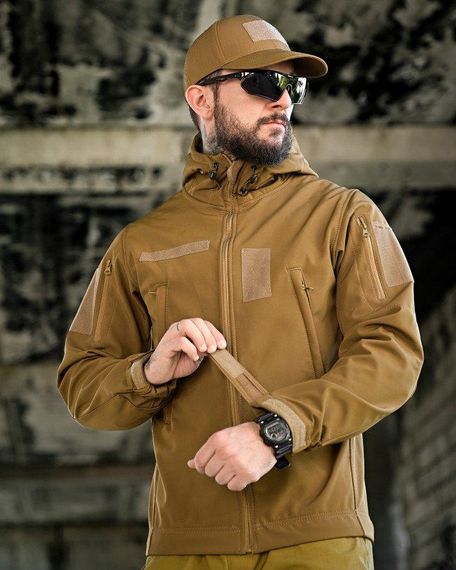 Тактична куртка софтшел masad кайот ВТ76570 | Зображення 3