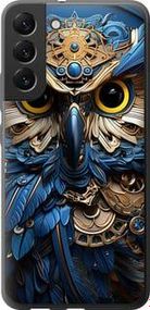 Чехол на Samsung Galaxy S22 Plus Сова v2 из силикона FCh_096144