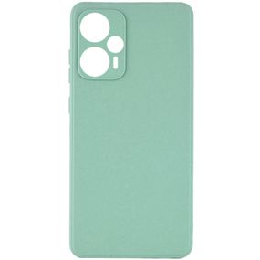 Силиконовый чехол Candy Full Camera для Xiaomi Poco F5 / Note 12 Turbo Зеленый / Menthol