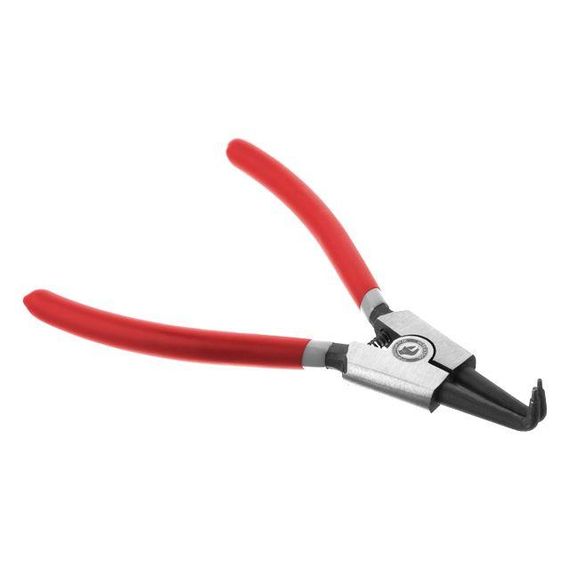 Щипці для стопорных кілець, вигнуті на розтискання INTERTOOL HT-7014