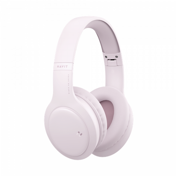 Навушники накладні бездротові HAVIT HV-H633BT Pink | Зображення 1