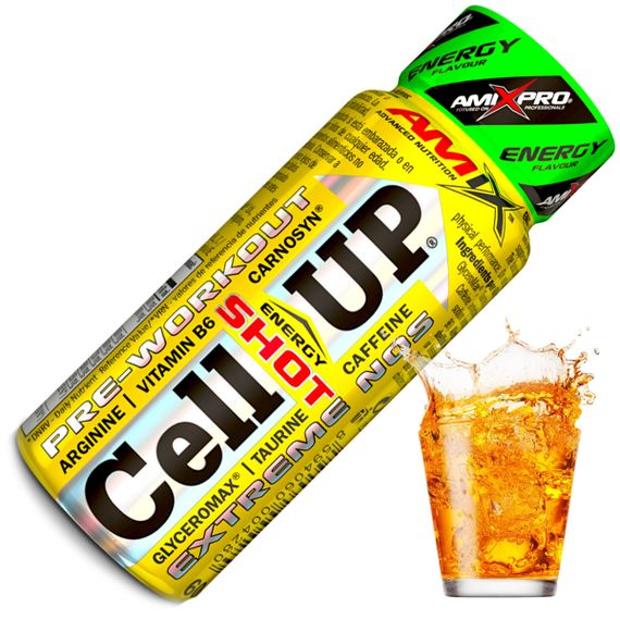 Передтренувальний напій Amix Nutrition CellUP Shot 60 ml (Original Energy) | Зображення 1