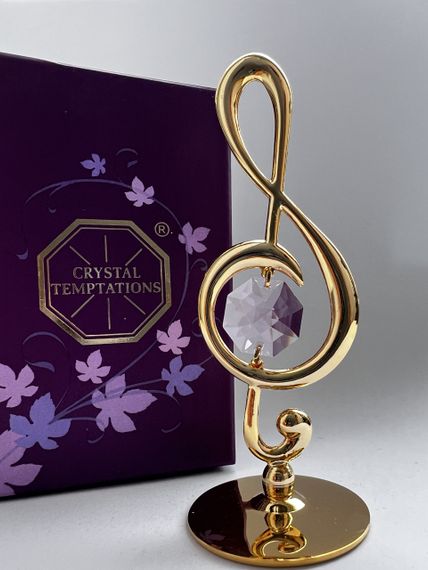 Фігурка зі стразами зі стразами Music Key 10 см | Зображення 1