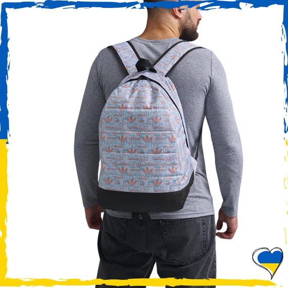 Рюкзак Adidas Air з принтами. вмісткий, молодіжний. Рюкзак якісний, рюкзак адідас