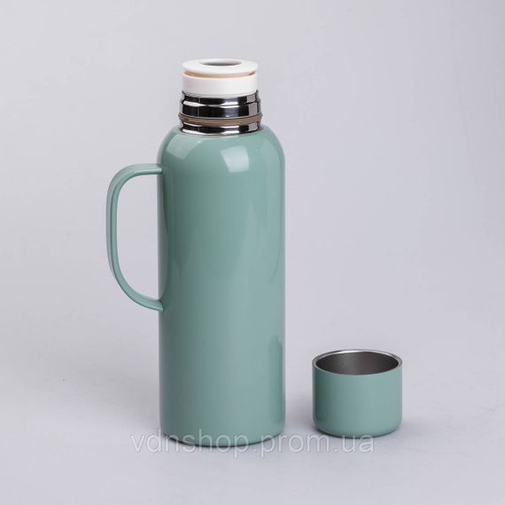 Термос Vacuum з датчиком температури на 820 мл м'ятний HP-14-55M | Зображення 2