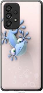 Чехол на Samsung Galaxy A53 A536E Геккончик из силикона FCh_022375