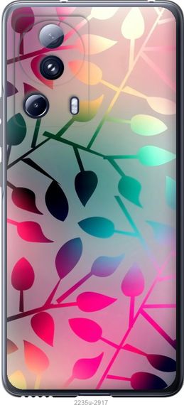 Чехол на Xiaomi Civi 2 Листья "2235u-2917-17620"