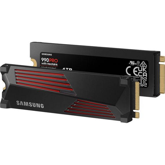 Накопичувач SSD M.2 2280 4TB 990 PRO with Heatsink Samsung (MZ-V9P4T0GW) | Зображення 4