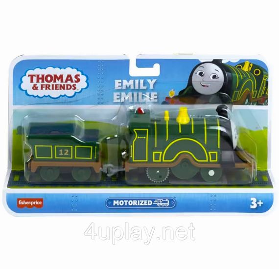 Паровозик Томас и друзья Моторизованный поезд Эмили Оригинал Thomas & Friends Motorized Toy Train Emily