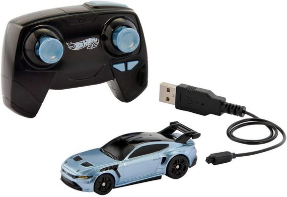 Машинка Хот Вілс Форд Мустанг 1:64 на пульті управління для треку Hot Wheels Ford Mustang Mattel | Зображення 1