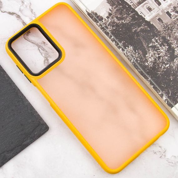 Чохол TPU+PC Lyon Frosted для Motorola Moto G23 Orange | Зображення 3