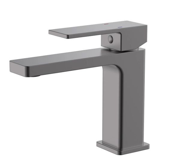 Змішувач для раковини Qtap Gemini QTGEM270GMB45676 Gunmetal Black PVD