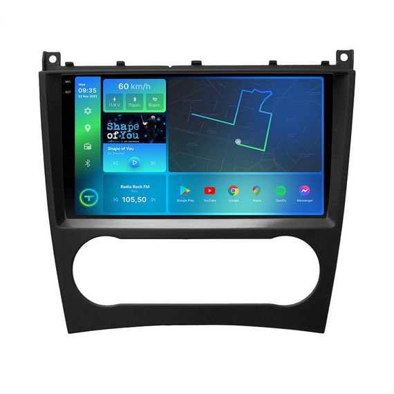 Штатна магнітола Torssen 2K Mercedes C(W203), CLC(CL203), CLK(W209), G(W463) FL9 4+64Gb 4G Carplay DSP | Зображення 1