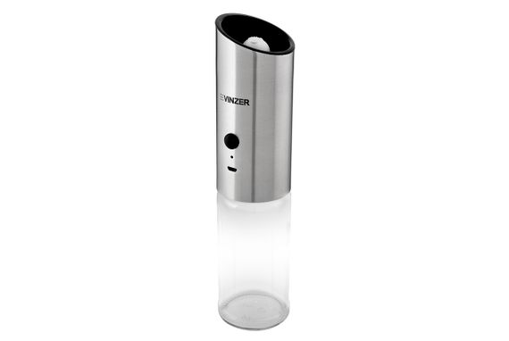 Мельница для перца и специй электрическая гравитационная Vinzer 50192 с USB-зарядкой | Зображення 1