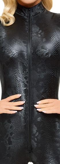 Комбінезон Cottelli Collection Jumpsuit Snake 2730740 black - L Sex Aura | Зображення 7