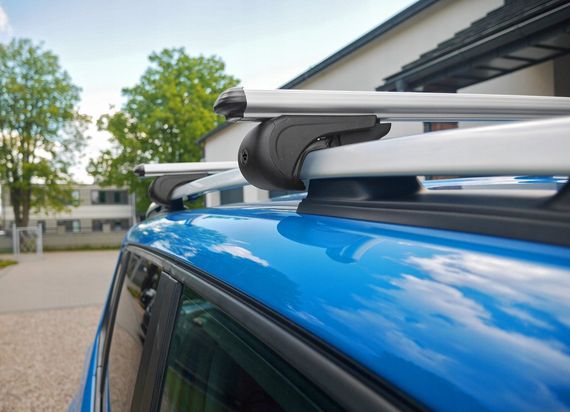 Перемички на звичайні рейлінги під ключ Bold Bar Lite V1 (2 шт) Чорні для Mitsubishi Pajero Sport 1996-2007 | Зображення 3