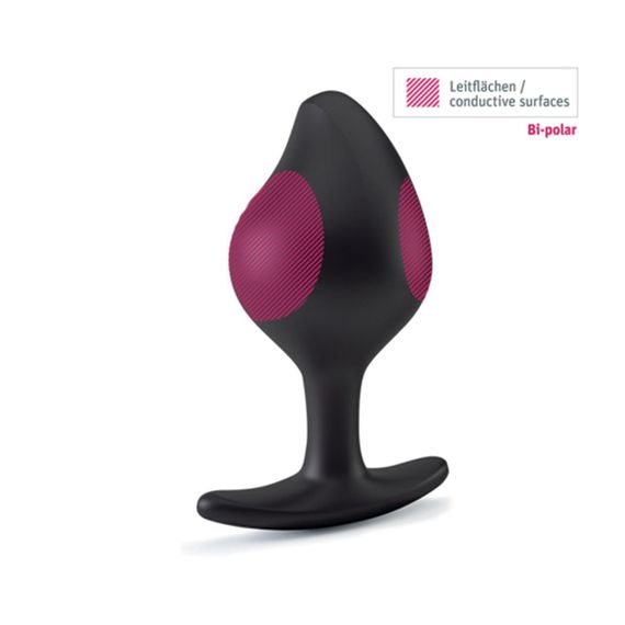 Силіконова анальна пробка Mystim Rocking Force L для електростимулятора, діаметр 4,7 см sexstyle | Зображення 1