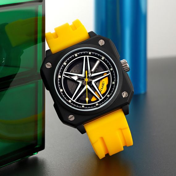 Спортивний чоловічий годинник Skmei 2362YL Yellov | Зображення 3