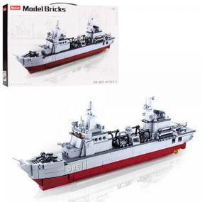 Конструктор Sluban Военный корабль M38-B0701 497 деталей