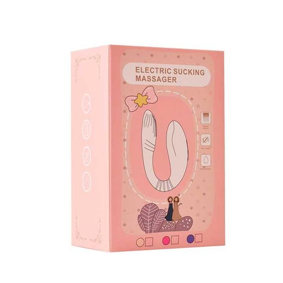 Вакуумный вибратор для пар Jony 13 режимів вібрації Фіолетовый | Зображення 6