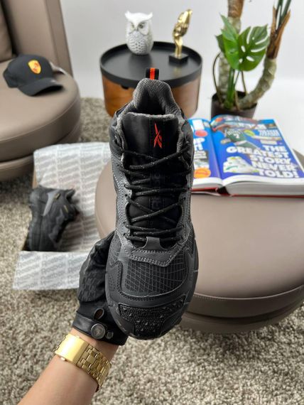 Мужские зимние кроссовки Zig Kinetica 2.5 Edge Black Grey Orange Fur  , Вьетнам 43 27,5 | Зображення 3