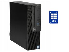ПК Dell OptiPlex 3050 SFF / Intel Core i3-6100 (2 (4) ядра по 3.7 GHz) / 8 GB DDR4 / 256 GB SSD / Intel HD Graphics 530 / Win 10 б/в