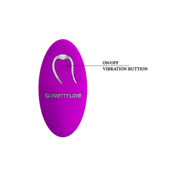 Вагінальні віброкульки - Pretty Love Willie Vibrating Kegel Balls Purple | Зображення 6