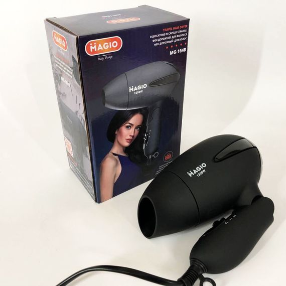Фен дорожный для волос RY-104 Magio MG-164B | Зображення 4