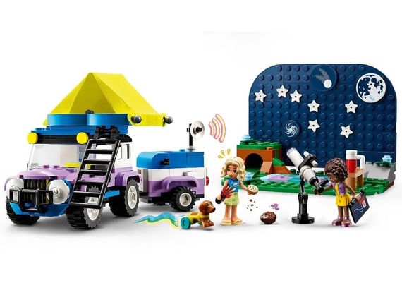 Конструктор LEGO  Friends Кемпінговий автомобіль для спостереження за зірками (42603) | Зображення 9