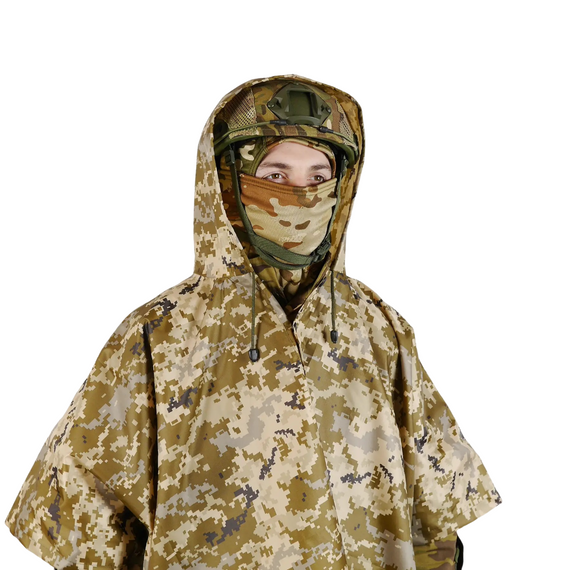 Пончо-дощовик в кольорі піксель | Зображення 2