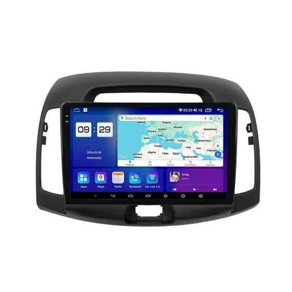 Штатна магнітола серії Mekede M200S 2K під Hyundai Elantra 4 HD Avante (HD) 2006-2012 (W2) 9 дюймів