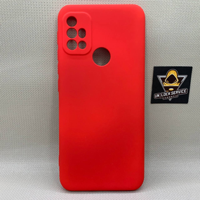 Motorola G10 / G20 / G30 SoftTouch Silicone Протиударний чохол софт тач Червоний