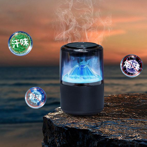 Ароматизатор/освіжувач повітря у машину Glowing Mountains Black | Зображення 2