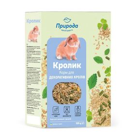Повноцінний корм для кроликів Природа "Кролик" 6*500 г