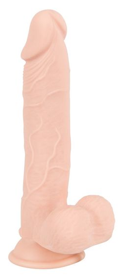 Фаллоимитатор с мошонкой - Nature Skin Medium Bendable Dildo sexstyle | Зображення 1