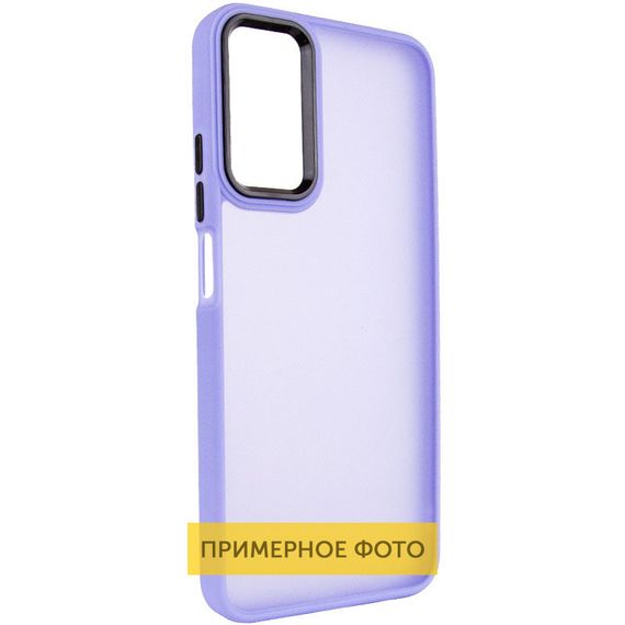 Чохол TPU+PC Lyon Frosted для Motorola Moto G05 / E15 4G Black Purple