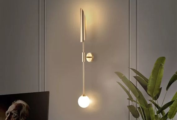 Бра настінна 26248 Бронза 10х12х65 см. | Зображення 3