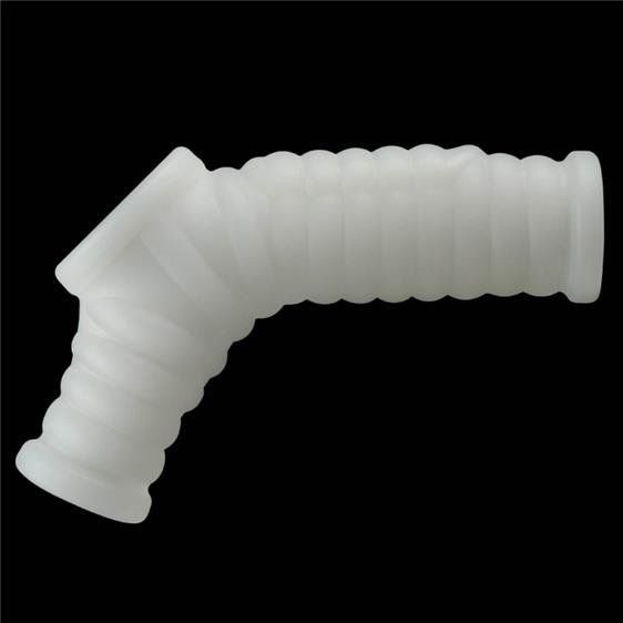 Насадка на член - Vibrating Wave Knights Ring With Scrotum Sleeve White | Зображення 2