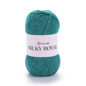 Пряжа YarnArt Silky Royal № 439 (Ярнарт Сілкі Роял) – 65% меринос, 35% шовк, 50 г / 140 м