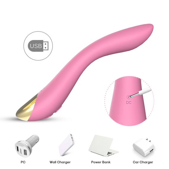 Вибромассажер для точки G Boys of Toys - Flamingo Pink, BS5200008 sexstyle | Зображення 3