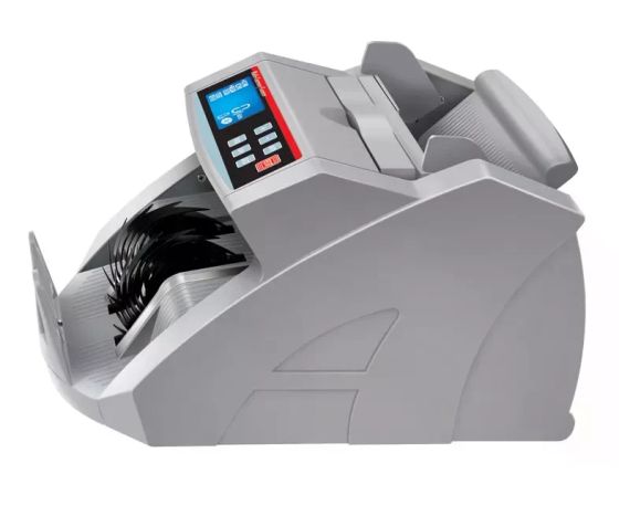 Лічильна машинка MG-2089 біла • Лічильник банкнот Bill Counter 2089 UV/MG з детектором валют, фасуванням і виносним дисплеєм | Зображення 5