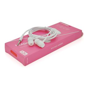 Наушники ведущие iKAKU KSC-381 YOUYAN с микрофоном,White,Blister-bох