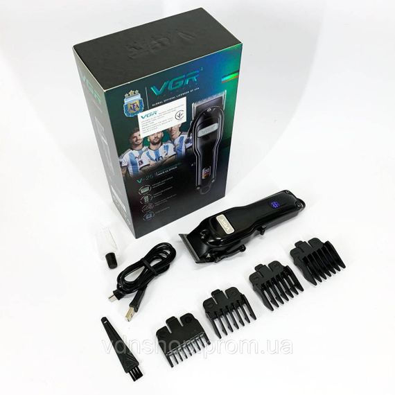 Тример для скронь, Професійна машинка для стрижки голови Професійна електрична машинка стрижки ZL-93 | Зображення 5