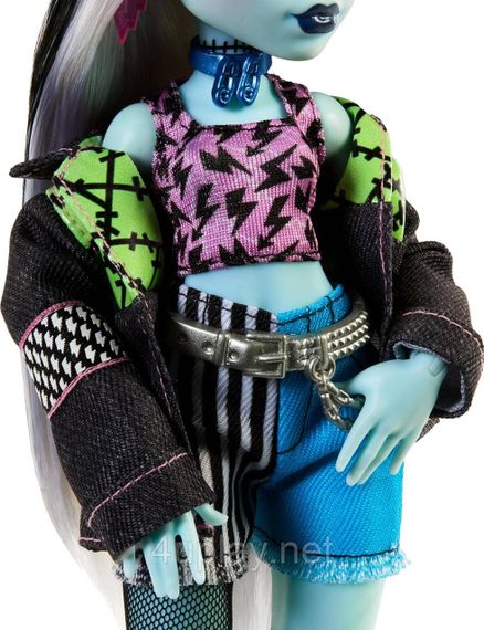 Кукла Монстр Хай Фрэнки Штейн с аксессуарами и щенком Ватзит Оригинал Mattel Monster High Frankie Stein | Зображення 5