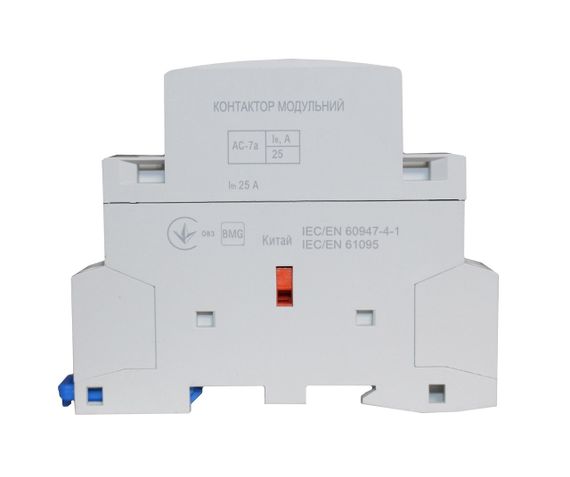 Контактор модульный КМ-1-25-20 25А 24AC 2NO 2р 1мод Ny95503817 | Зображення 2