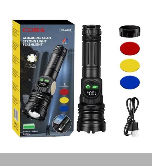 Ручний ліхтар з яскравим освітленням CB-A280-TG (47914-CB-A280_378)
