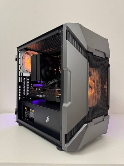 Ігровий ПК 1stPlayer D3-A G7 Tower / AMD Ryzen 7 5700X (8 (16) ядер по 3.4 - 4.6 GHz) / 32 GB DDR4 / 500 GB SSD / nVidia GeForce RTX 3080, 10 GB GDDR6X, 320-bit / 750W б/в | Зображення 1