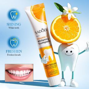 Зубна паста з апельсином SADOER Vitamin C, 100г