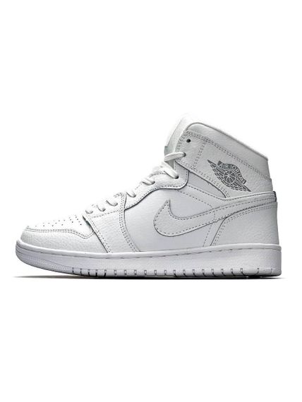 Кросівки Air Jordan 1 High All White  весна / літо / осінь 41 | Зображення 2
