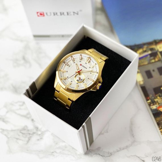Curren 8372 Gold-White | Зображення 3
